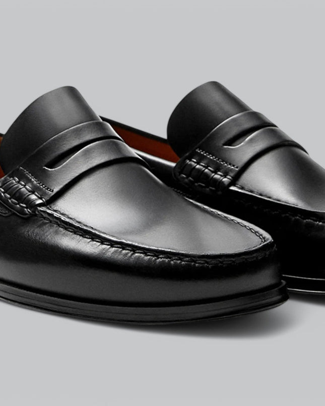 Men’s Penny Loafers | Genuine Leather | Timeless Elegance & Comfort