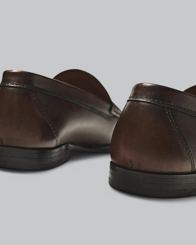 Men’s Penny Loafers | Genuine Leather | Timeless Elegance & Comfort