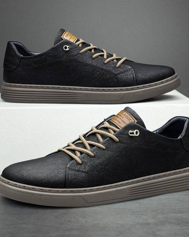 Executive Leather Sneakers