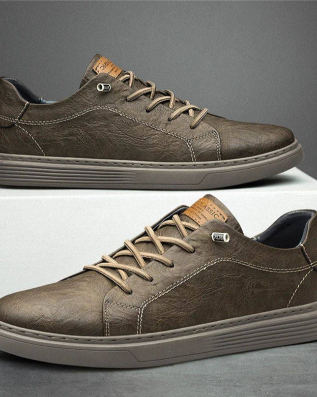 Executive Leather Sneakers