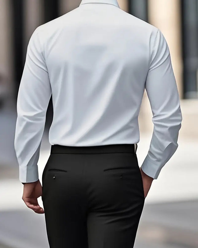 Non Iron Shirt | Wrinkle Free | Slim Fit | Button-Up Shirt | Men's Shirts