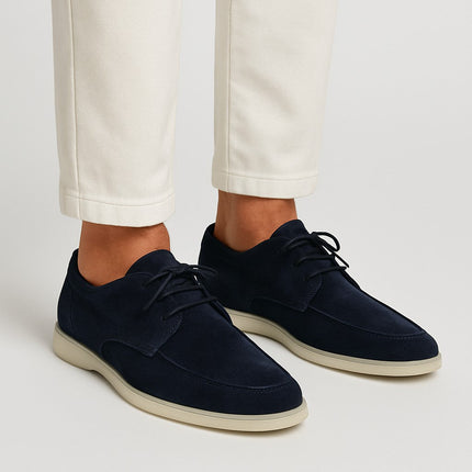 Hugo | Men’s Suede Loafers Moccasin Lace Up