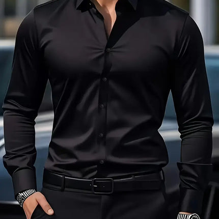 Non Iron Shirt | Wrinkle Free | Slim Fit | Button-Up Shirt | Men's Shirts