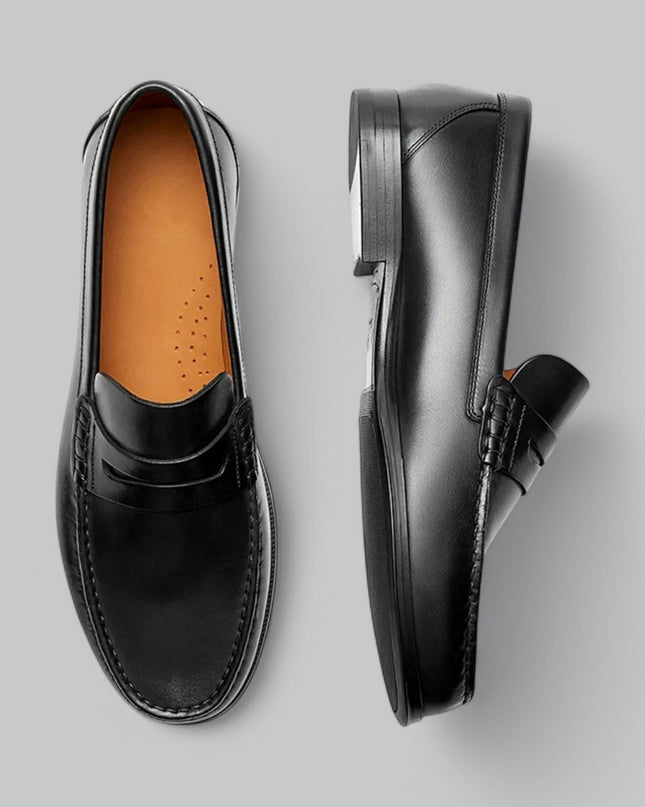 Men’s Penny Loafers | Genuine Leather | Timeless Elegance & Comfort