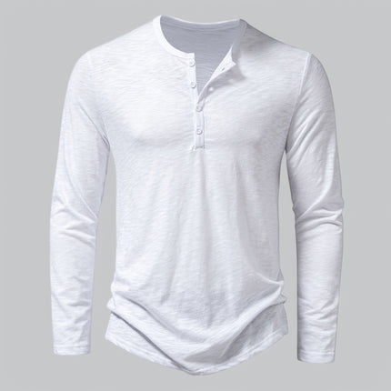 Spraykis | Men's Henley T-Shirt Long Sleeve