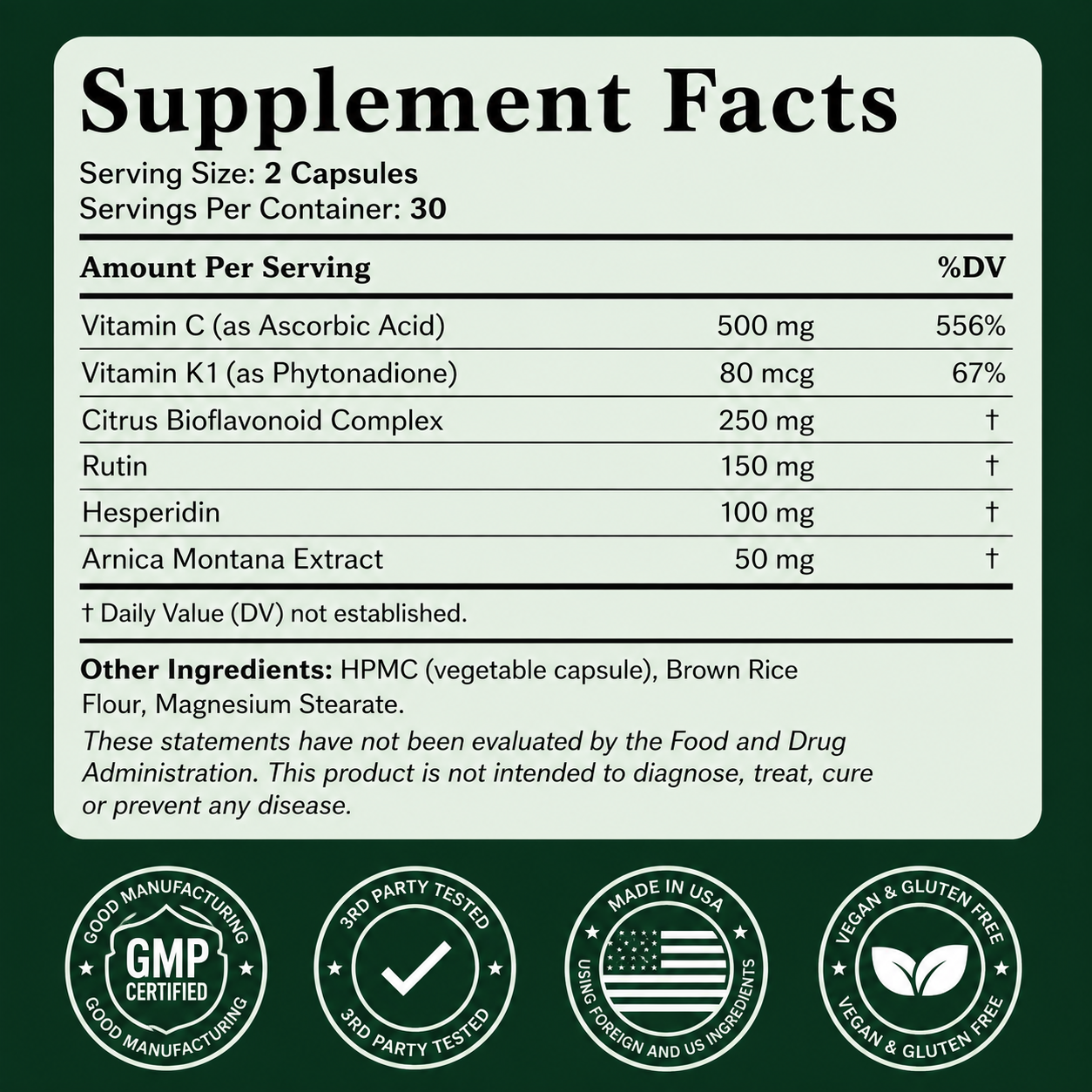 DORIELA SUPERFRUIT - ELIMINATES SENILE PURPARA