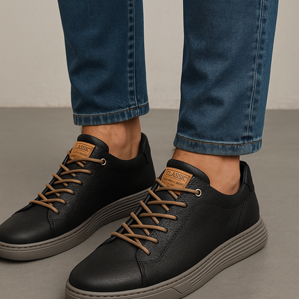 Executive Leather Sneakers