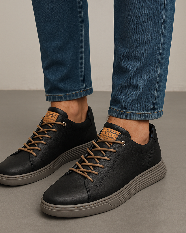Executive Leather Sneakers