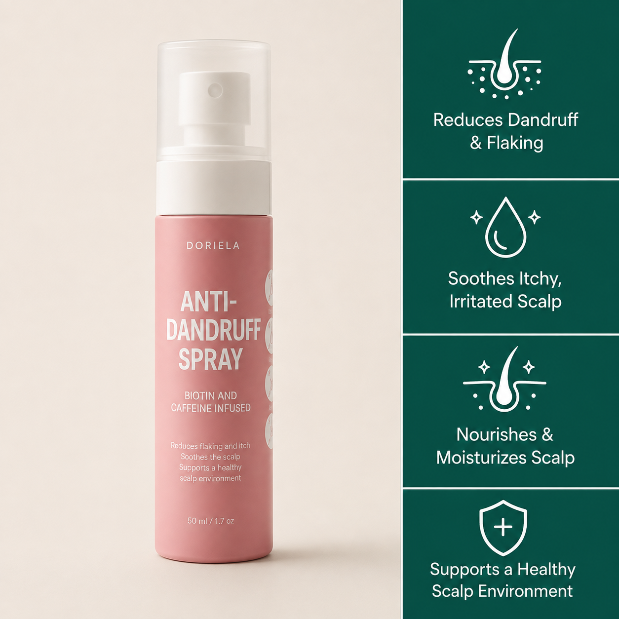 Doriela Dandruff Hair Spray