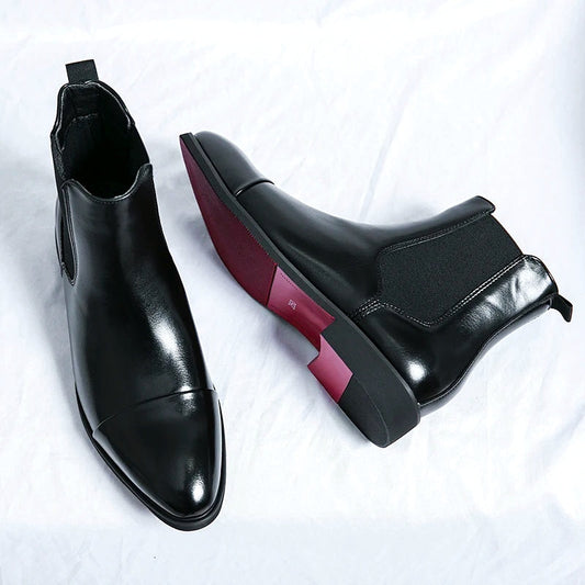 Dante Premium Leather Chelsea Boots – Timeless Men’s Style