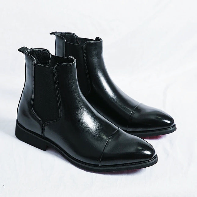 Dante Premium Leather Chelsea Boots – Timeless Men’s Style
