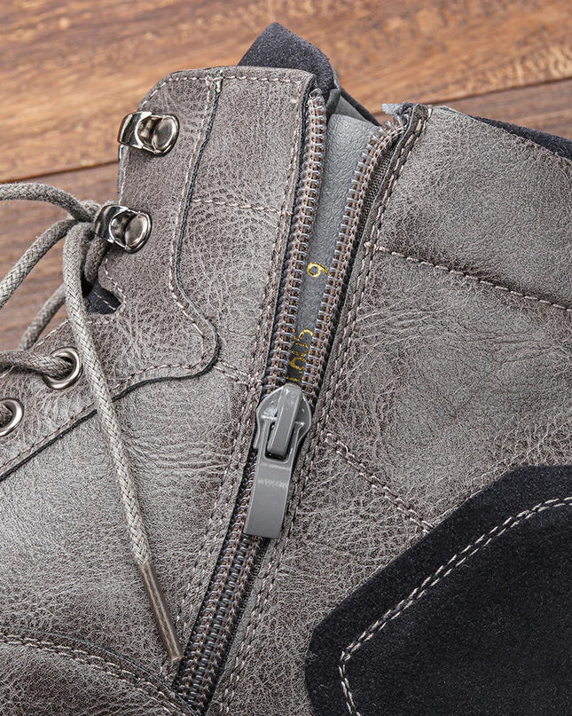 Frontier Leather Boots – Durable Men’s Classic Outdoor Footwear Orthopedic Support