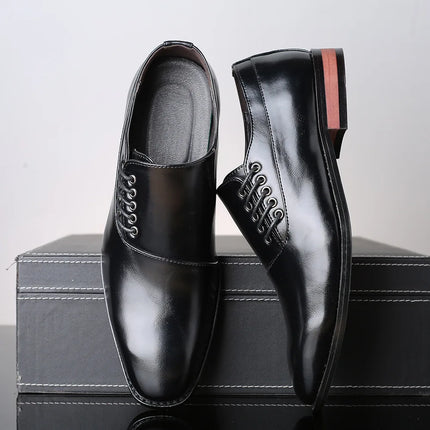 Giovanni Men’s Genuine Leather Oxfords – Classic Design, Modern Comfort