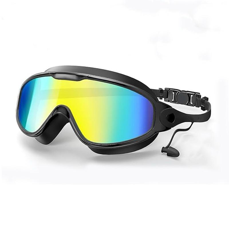 Swimming Goggles - Wide View Anti-Fog & UV, No Leaking for Men, Women, Kids