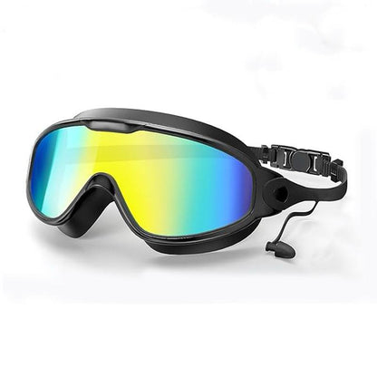 Swimming Goggles - Wide View Anti-Fog & UV, No Leaking for Men, Women, Kids