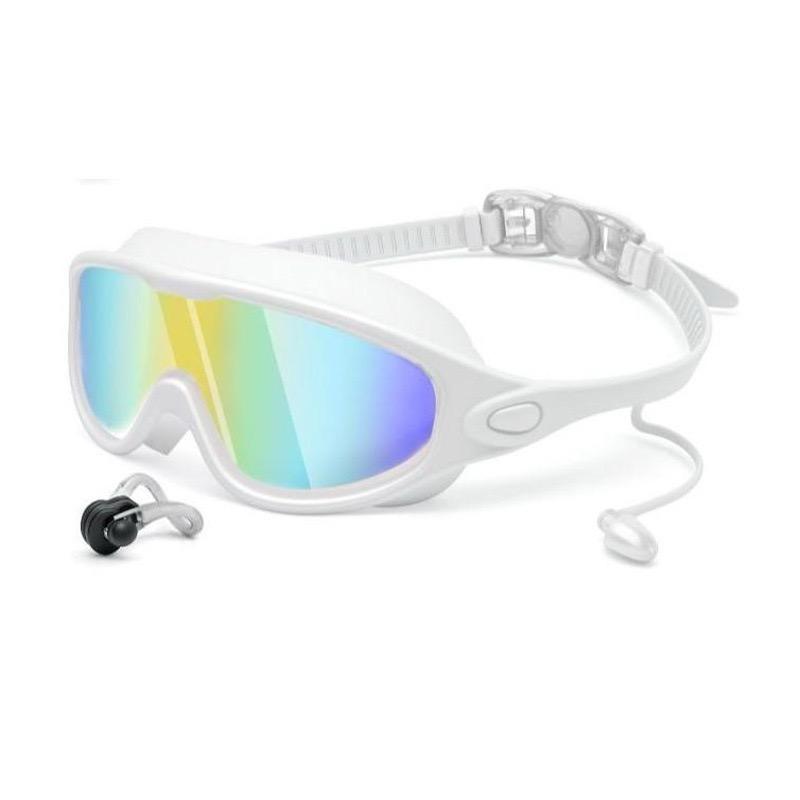 Swimming Goggles - Wide View Anti-Fog & UV, No Leaking for Men, Women, Kids