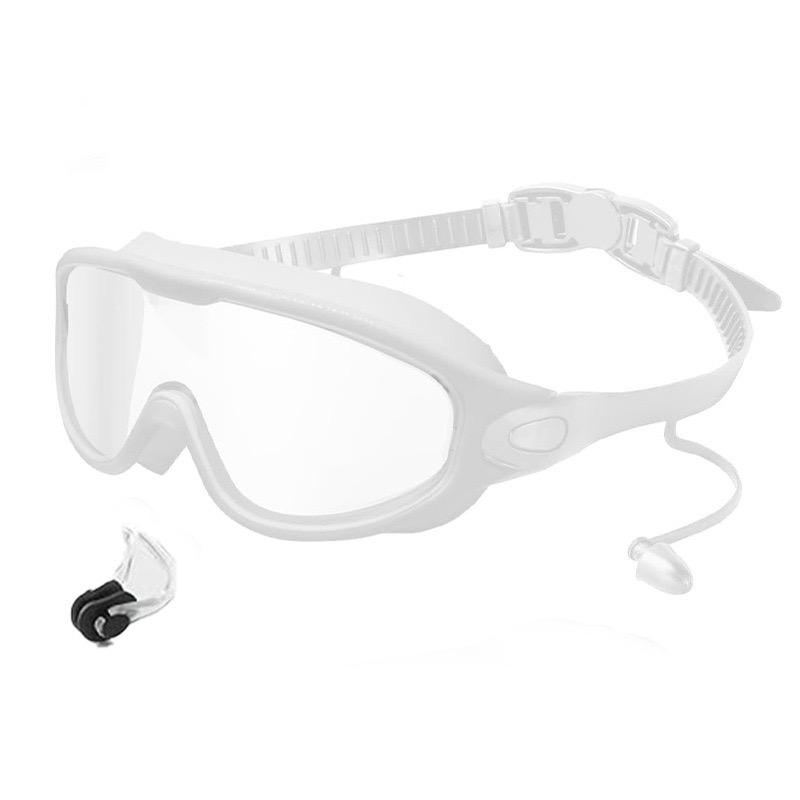 Swimming Goggles - Wide View Anti-Fog & UV, No Leaking for Men, Women, Kids