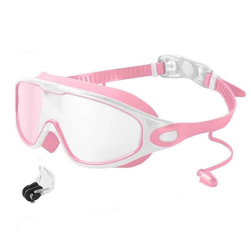 Swimming Goggles - Wide View Anti-Fog & UV, No Leaking for Men, Women, Kids