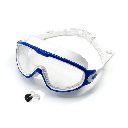 Swimming Goggles - Wide View Anti-Fog & UV, No Leaking for Men, Women, Kids