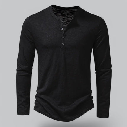 Spraykis | Men's Henley T-Shirt Long Sleeve