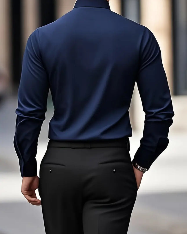 Non Iron Shirt | Wrinkle Free | Slim Fit | Button-Up Shirt | Men's Shirts