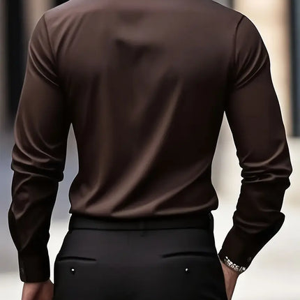 Non Iron Shirt | Wrinkle Free | Slim Fit | Button-Up Shirt | Men's Shirts