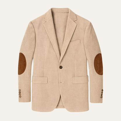 The Ridgeway Men’s Vintage Corduroy Blazer with Elbow Patches