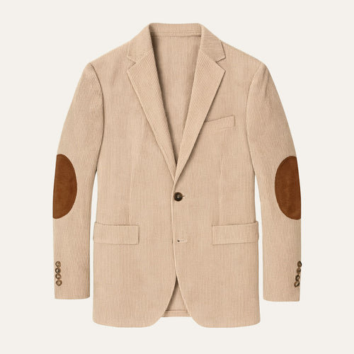 The Ridgeway Men’s Vintage Corduroy Blazer with Elbow Patches