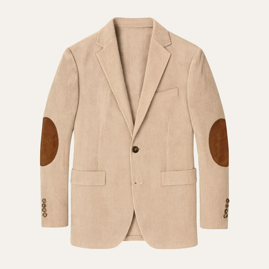The Ridgeway Men’s Vintage Corduroy Blazer with Elbow Patches