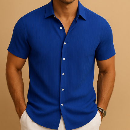 Lightweight Shirt with Short Sleeves Breathable for Men | Norman