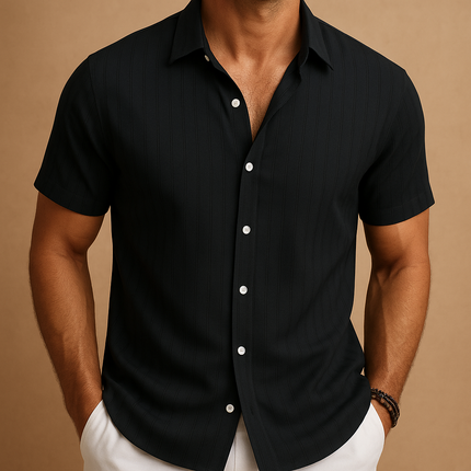 Lightweight Shirt with Short Sleeves Breathable for Men | Norman